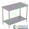 Stainless Steel Work Tables with Undershelves