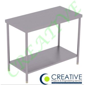 Stainless Steel Work Tables with 1 undershelf